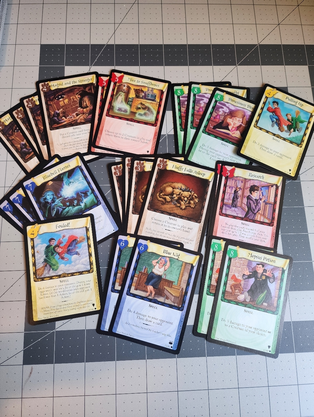 Harry Potter Trading Card Game Lot Of 150 Cards Collectible Early 2000s Cards